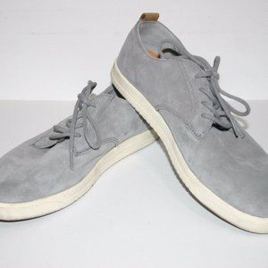Clae Ellington Suede shoes Men's 8.5 Designed in USA gray EUC